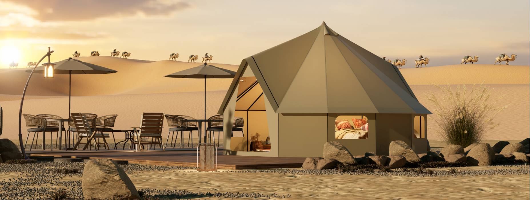 东平县露营酒店帐篷产品